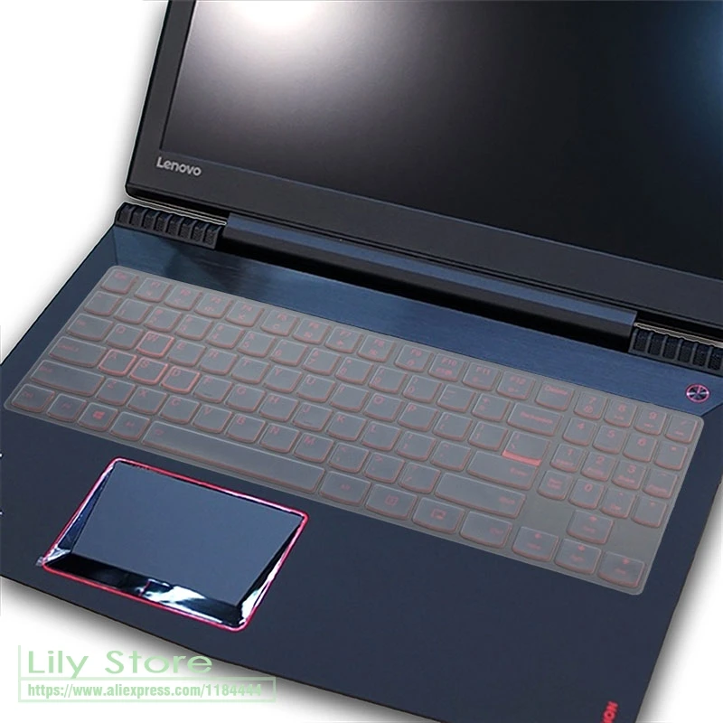 Ноутбука 15 дюймов lenovo Легион Y720 Y520 Y530 R720 R730 15ikbn R720-15Ikbn для 15,6 дюйма силиконовая клавиатура защитная оболочка покрытие