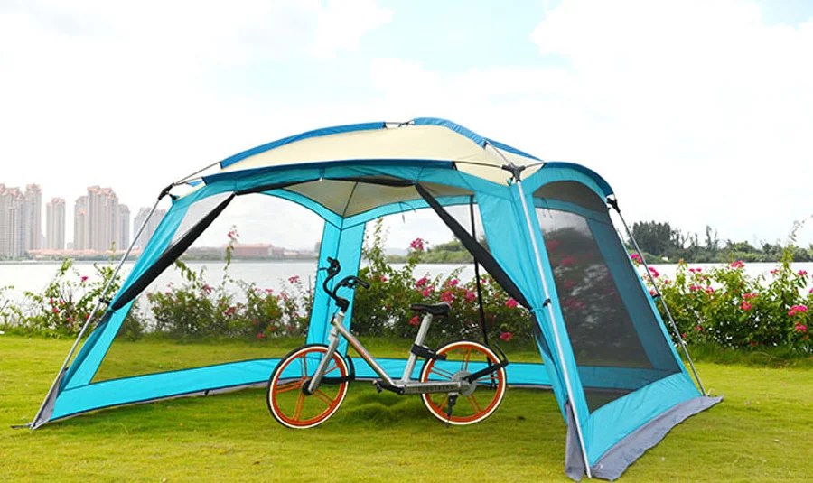 Палатка на 5 8 человек 365*365*220 см|sun shelter|camping shelters tentssun shelter tent |