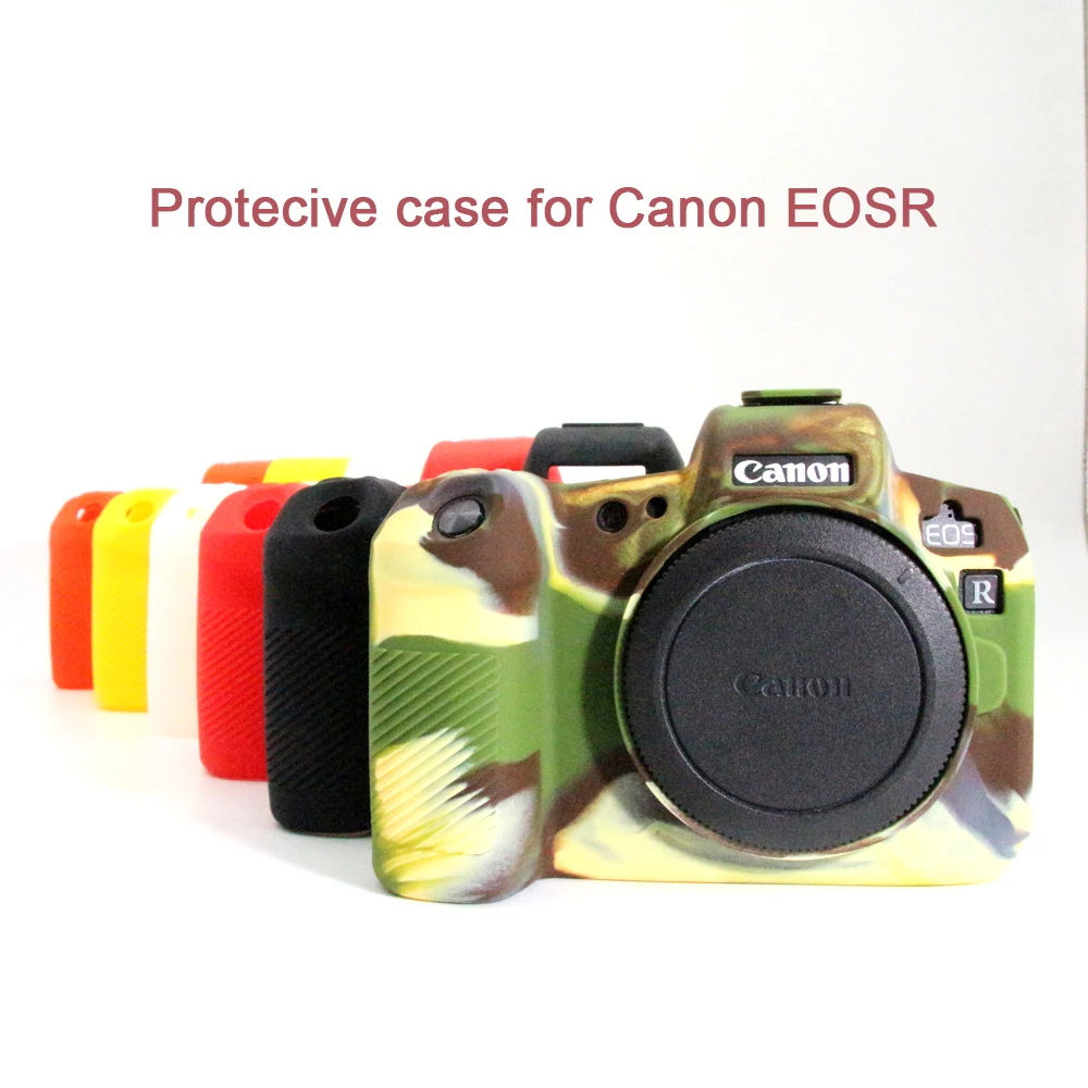 Силиконовый чехол для Canon EOSR защитный корпуса мягкий силиконовый EOS R|Сумки