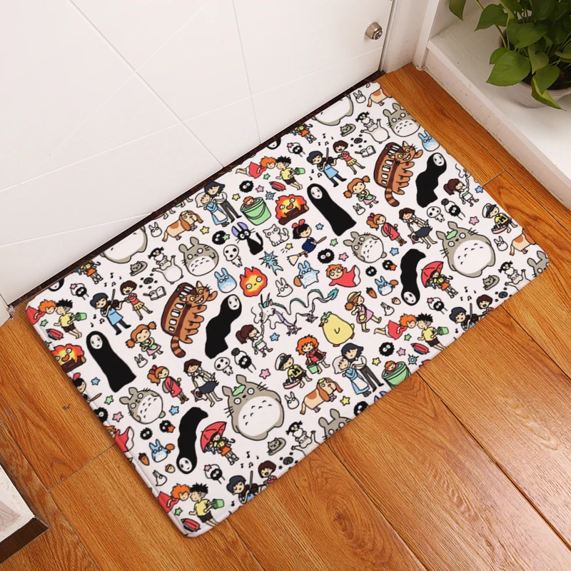 2017 новые милые ковры с мультяшным принтом Нескользящие кухонные коврики для дома