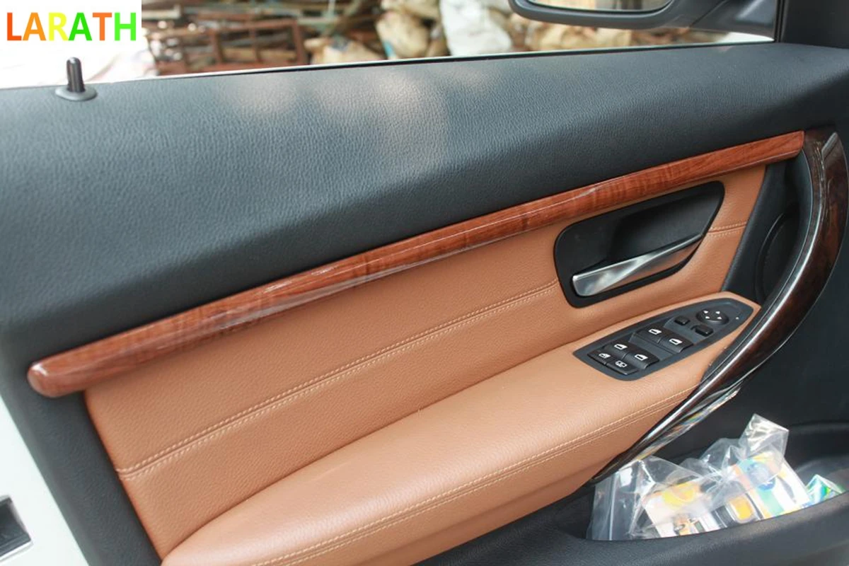 4 шт. внутренняя ручка для BMW 3 серии ABS из углеродного волокна |