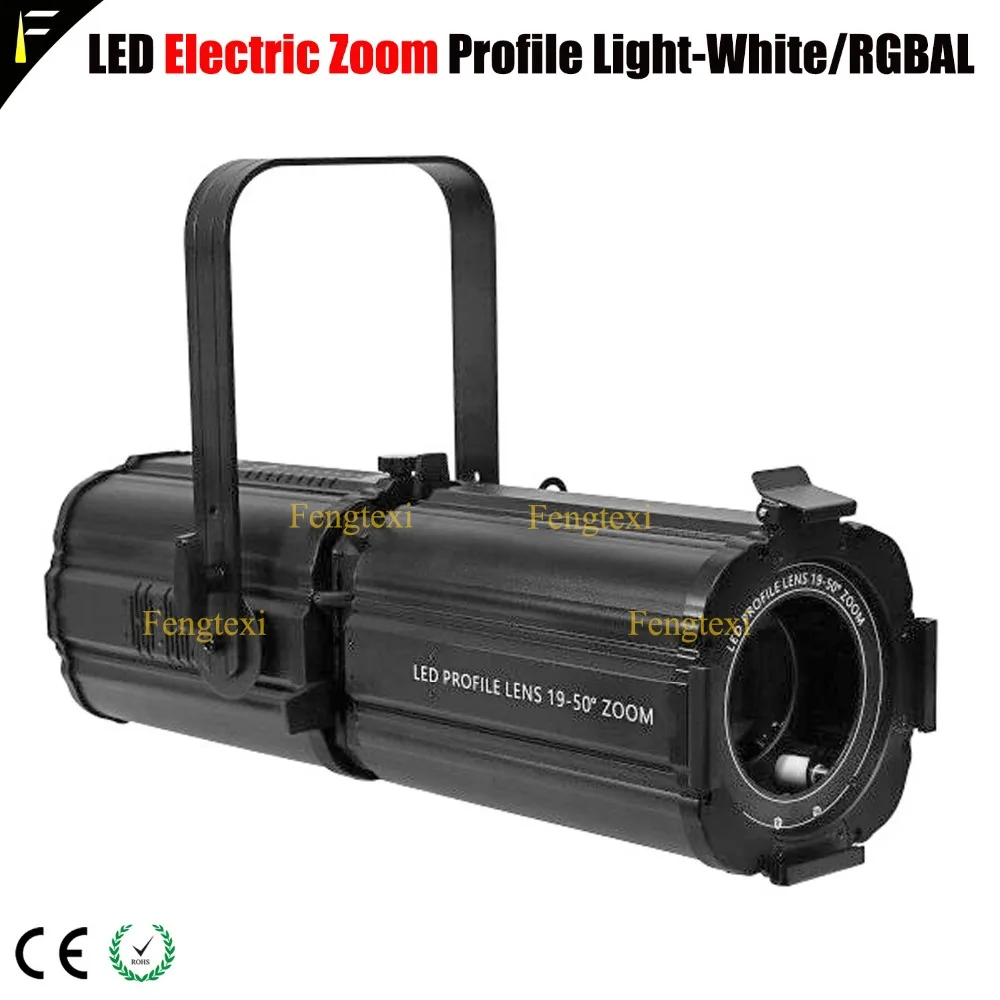 COB LED 200 Вт RDM Zoom Profile Theater Light RGBAL/холодный белый/теплый белый 19 50 градусов авто Spot для