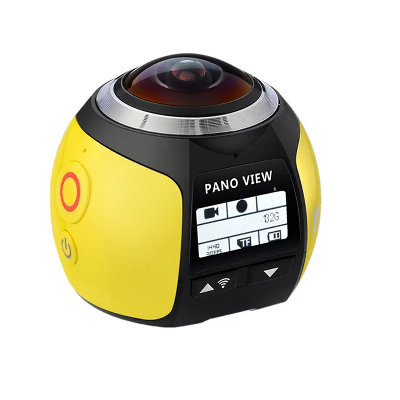 Sansnail 4K WiFi Спортивная Экшн-камера Мини Full HD 1080P камера видео открытый шлем Камара Go 40M Дайвинг Водонепроницаемый Pro DVR DV - Цвет: Цвет: желтый