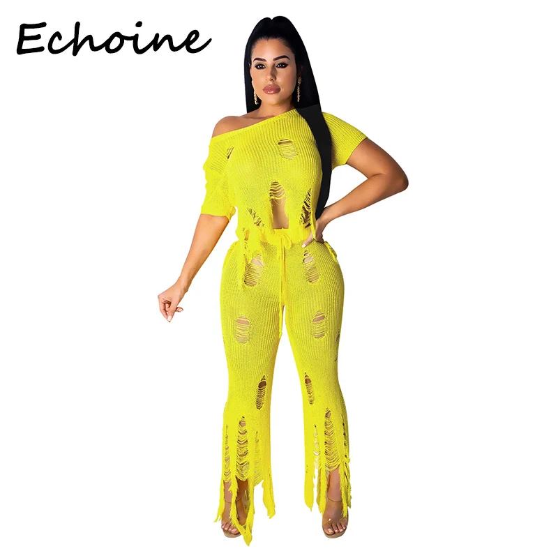 Женский комплект из 2 предметов однотонный топ с открытыми плечами и короткими