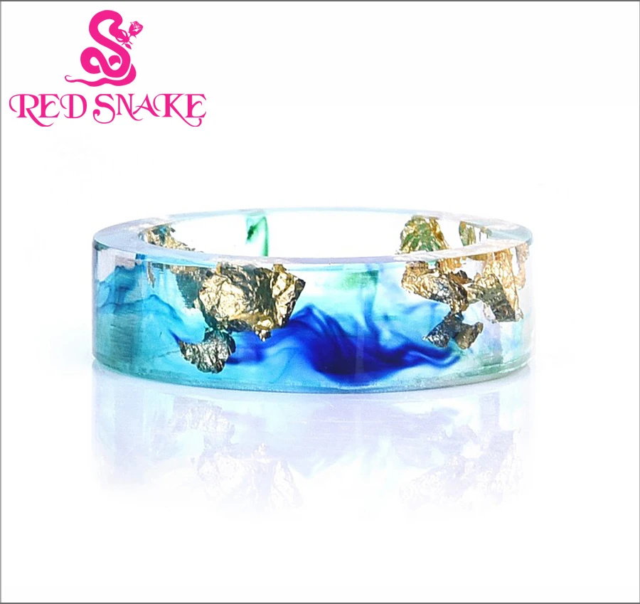 Красная змея мода чистый ручной золотой цветок с облачной формой внутри