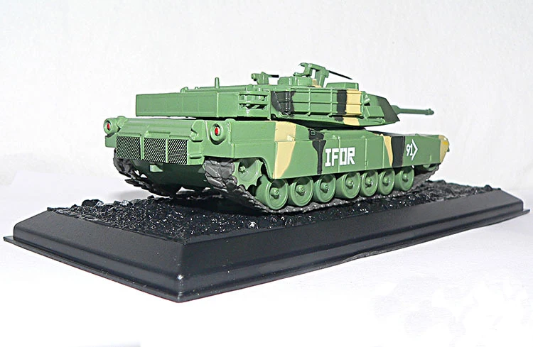 1: 72 Моделирование Классический Abrams Главная битва Танк Коллекция Модель сплав