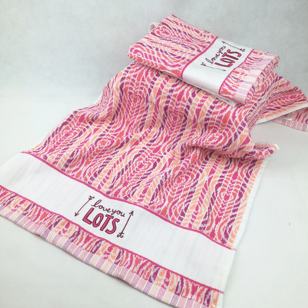 Хлопковое махровое полотенце для лица с вышивкой|face towel|towel thcotton terry towel |