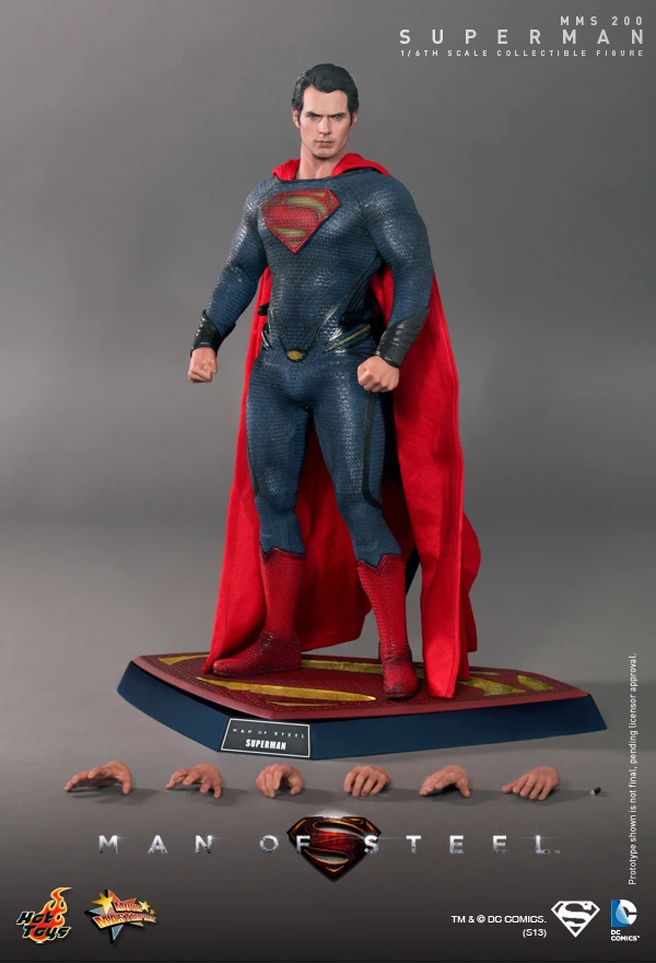 HT Hottoys MMS200 1/6th Scale Superman Clark Kent Collectible Figure Specification