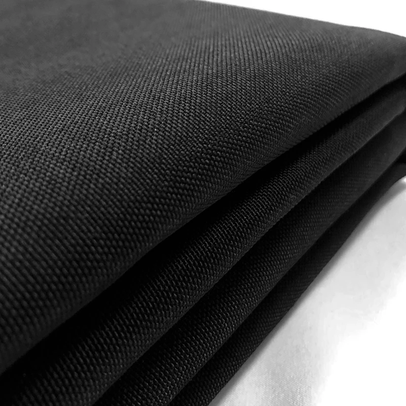 Супер Толстая черная полиуретановая ткань 100*150 см 1000D Cordura Nylon Fabric