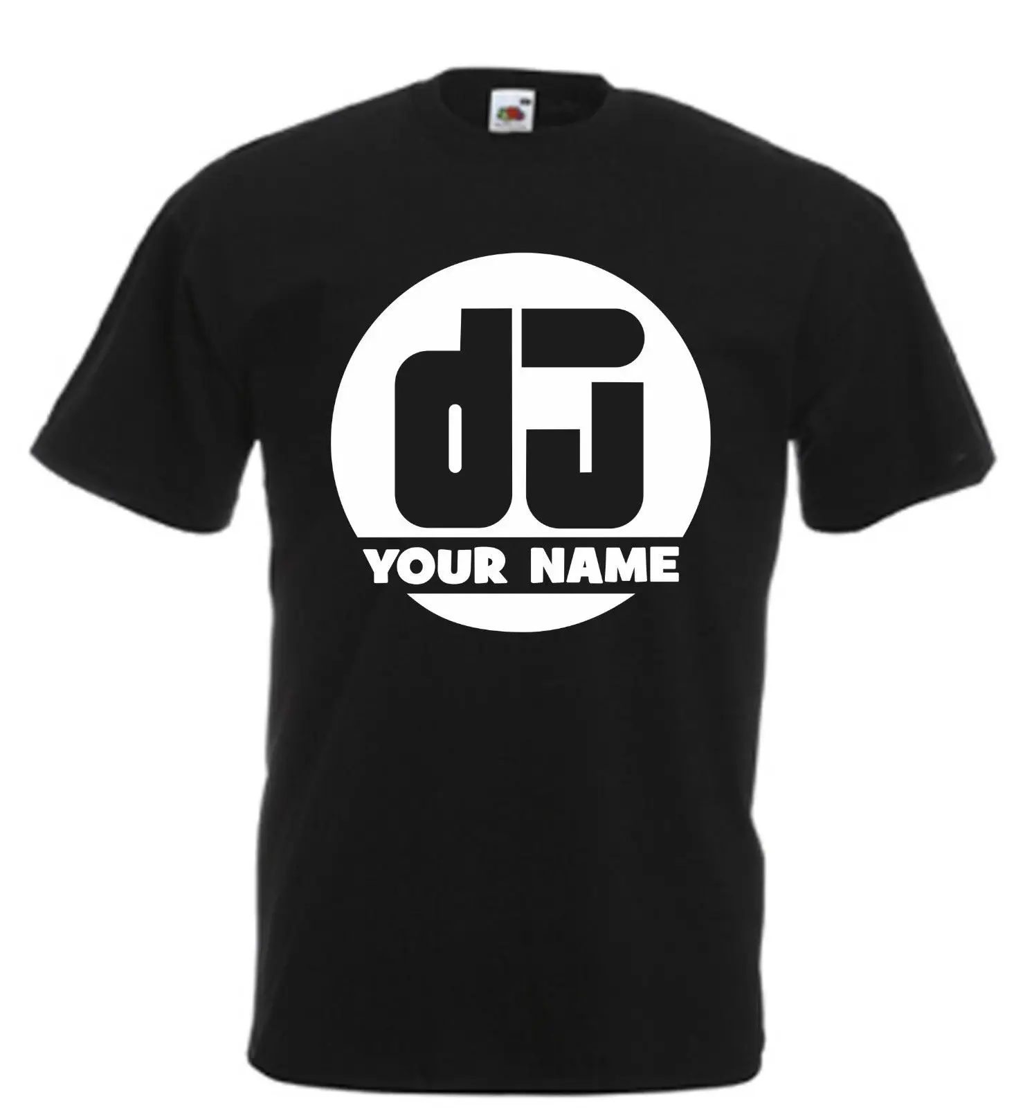 DJ personalised with your name t shirt ideal gift xmas birthday ladies mens | Мужская одежда