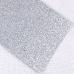 5Pcs Silvery Nanchuang 1,4 мм Толщина яркого цвета с блестками приятная на ощупь ткань для украшения дома; Прошитые вручную Материал 20x30 см 5 шт./пакет - Цвет: 5Pcs Silvery