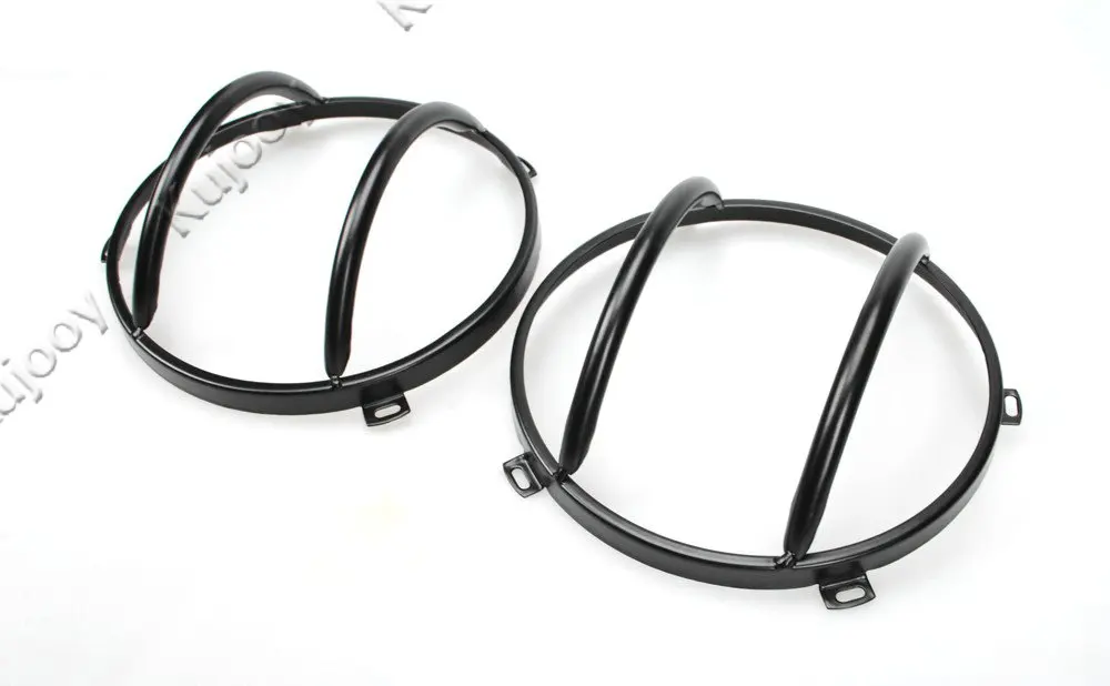 2 шт. металлическая передняя фара для Jeep Wrangler 2007 2016|metal style|wrangler accessories jeepmetal black |