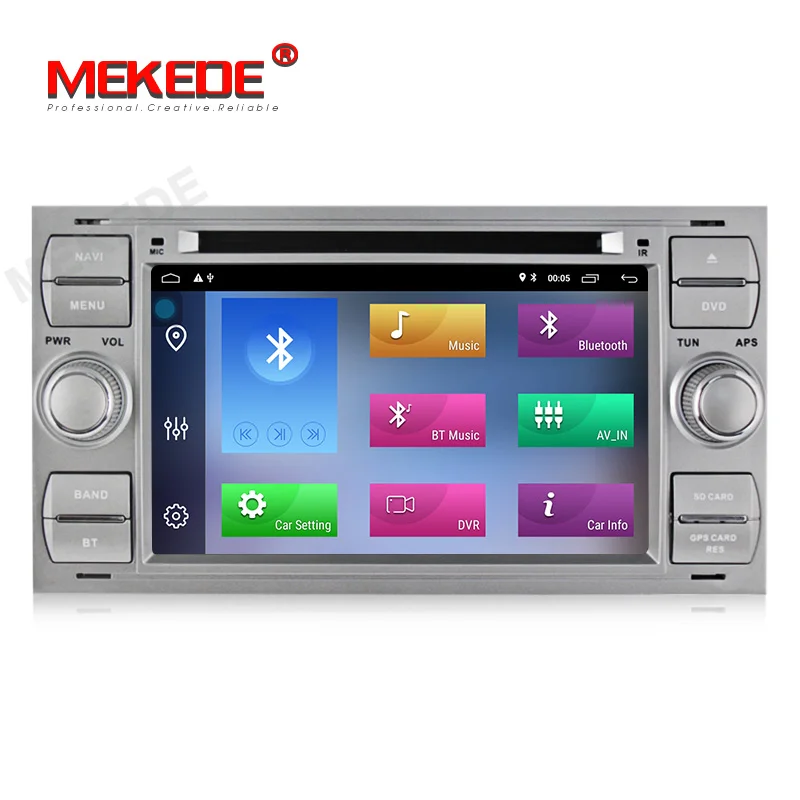 Android 9 2 + 3 2G автомобильный мультимедийный плеер gps Авторадио Din для Ford/Mondeo/Focus/Transit/C