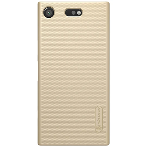 Gold Чехол для Xperia xz1 compact/Xperia xz4 compact чехол Nillkin матовый защитный пластиковый жесткий чехол-накладка для Xperia XZ1 чехол - Цвет: Gold