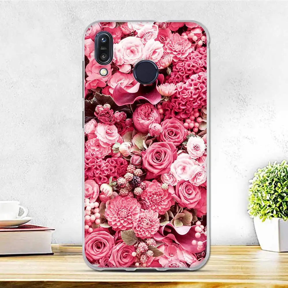 Case For Asus ZenFone MAX M1 ZB555KL Silicone Luxury Painting Soft TPU Back Cover for Protect Phone Shell | Мобильные телефоны и