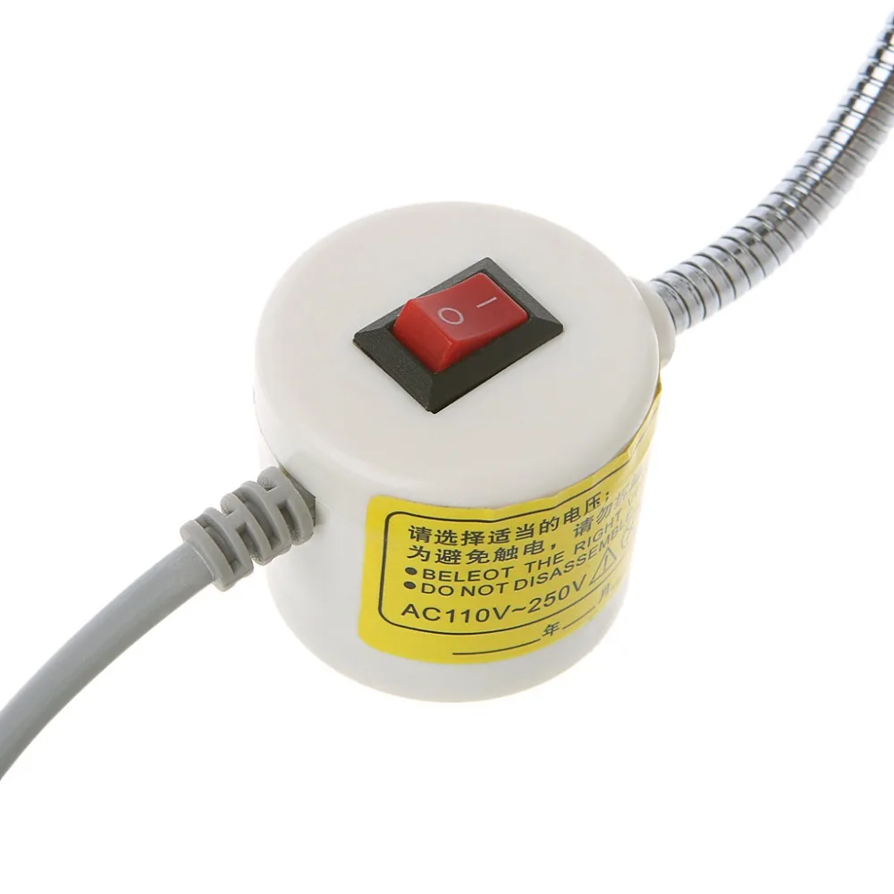 

220V 20 LED Sewing Machine Magnetic Flexible Mounting Light Lamp Energy Saving