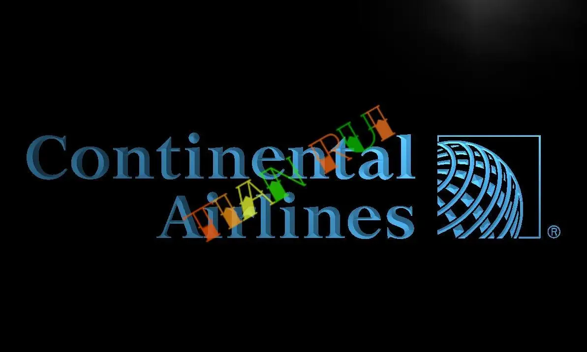 

LG027- Continental airlines-LED Neon Light Sign hang
