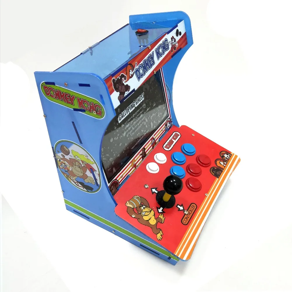 Ретро мини аркадная машина с 4000 классическими видеоиграми 1 плеер Raspberry Pi Plug and Play