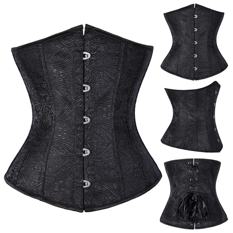 Корсет женский в готическом стиле цвет ассортименте бюстье тренажер для талии |