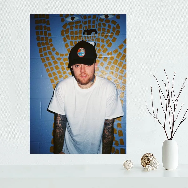 Пользовательские Холст плакат Водолей Mac Miller холст картины Новое поступление wall