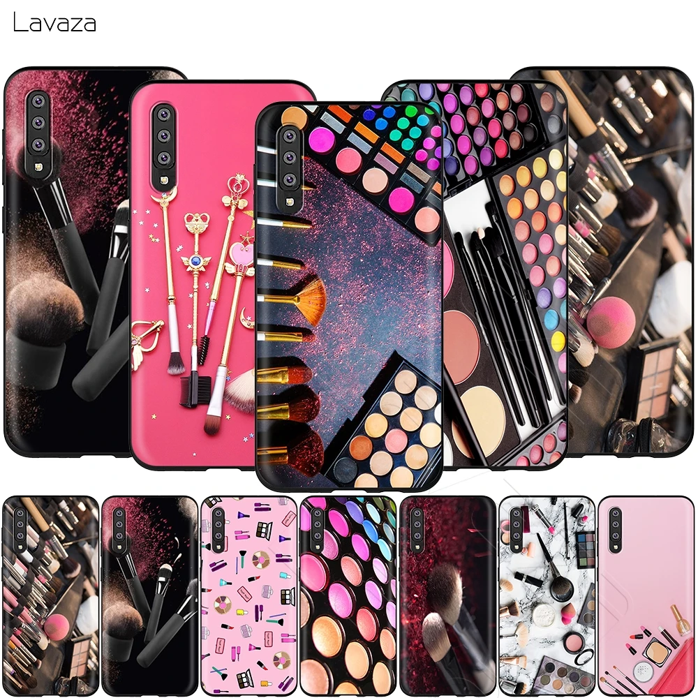 Lavaza Palette Fashion Makeup Tools Case for Samsung Galaxy S6 S7 Edge J6 S8 S9 S10 Plus A3 A5 A6 A7 A8 A9 Note 8 9 |