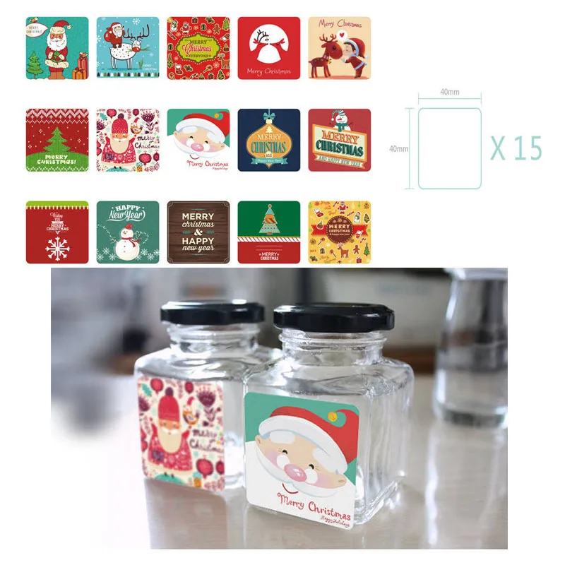 38 шт./кор. выпечки цветок печать этикеток декоративные наклейки Животные кошка