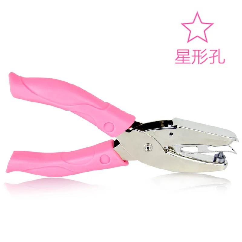 grip Single hole Hole Punch have tickets checked forceps holder stationery free shipping