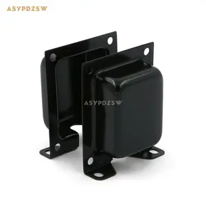 Из 2 предметов EI трансформатор пластин конечные колокола EI66 вертикальный крупного рогатого скота крышка интеграции с Монтажный кронштейн боковая крышка