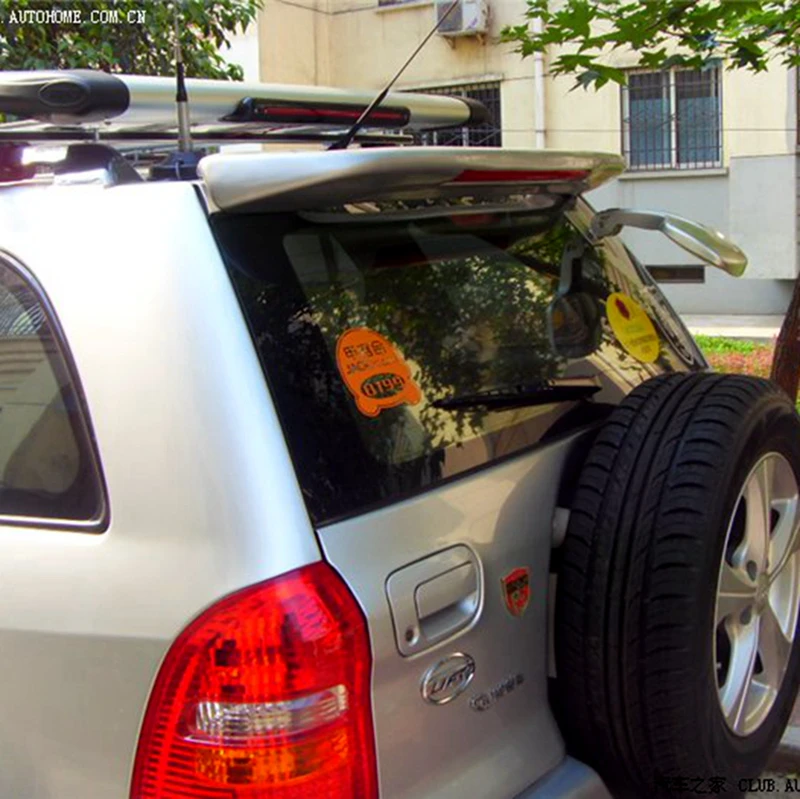 Для Toyota RAV4 спойлер 2001-2005 Высокое качество ABS Материал автомобильное заднее крыло