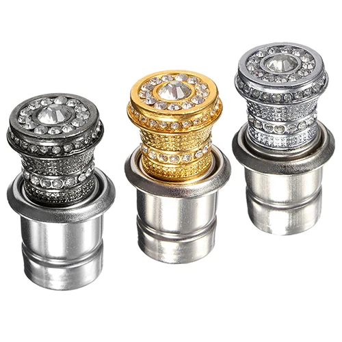 Bling Rhinestone инкрустированная Авто железная Зажигалка для прикуривателя 12V Luxury