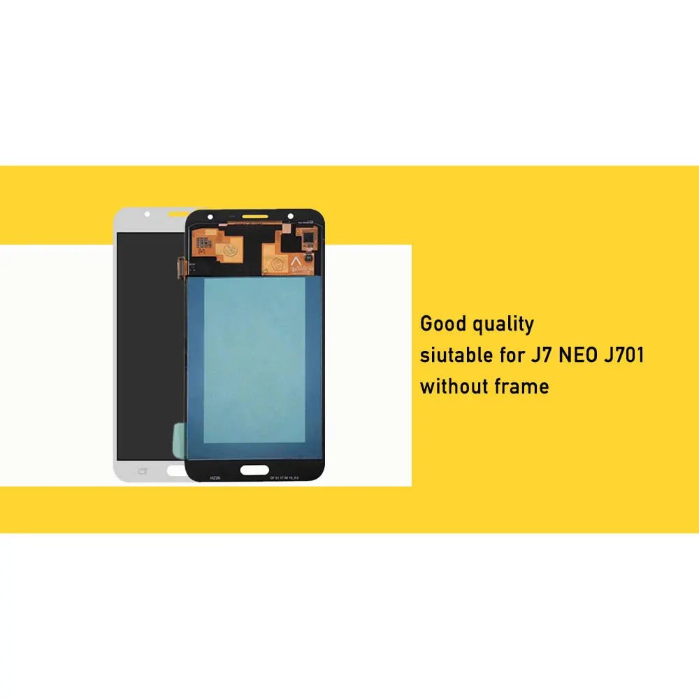 ЖК-дисплей для Samsung galaxy j7 neo дисплей ЖК-экран дигитайзер сборка j701f j701m с лёгкостью