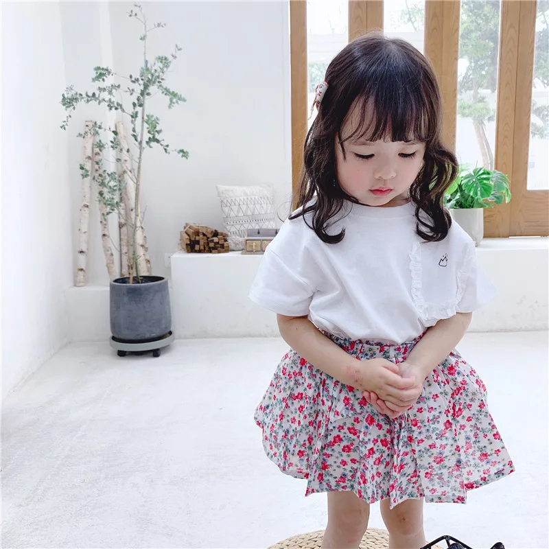 Летние хлопковые футболки с короткими рукавами в Корейском стиле принтом героев