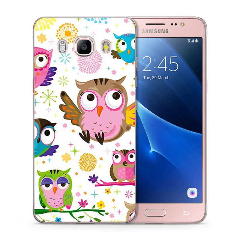 Для Samsung Galaxy A3 A5 2017 чехол мягкий тигр филин Роза узор окрашенный для телефона S8plus