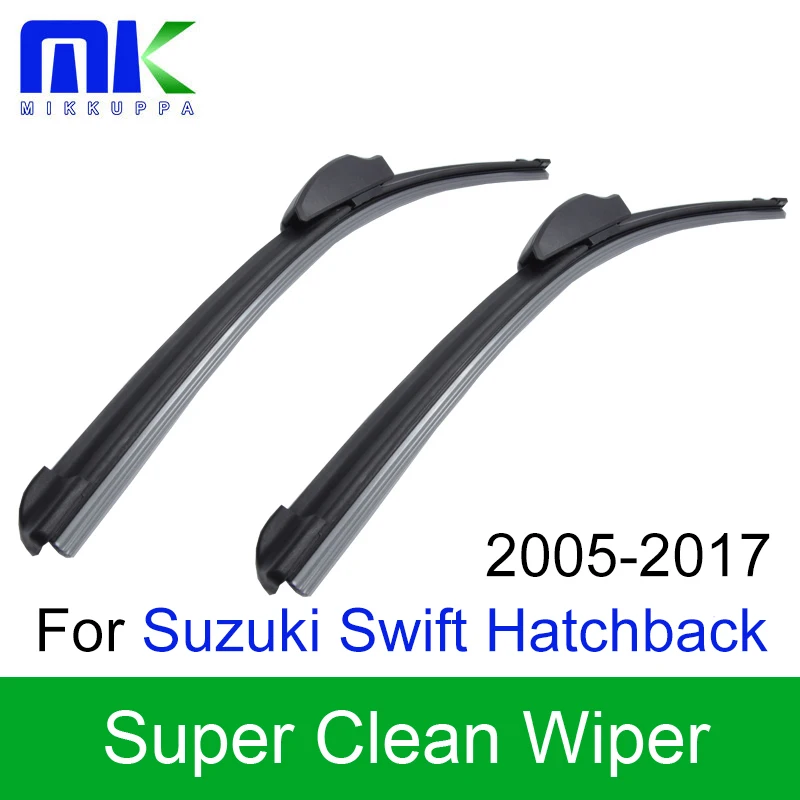 Передние и задние щетки стеклоочистителя Mikkuppa для Suzuki Swift Hatchback 2005 2017 лобовое