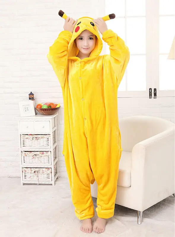 Pokemon Go пижамы для взрослых Детские костюмы косплей Пикачу Onesie унисекс танец причудливая Пижама Хэллоуин вечерние Рождественский подарок