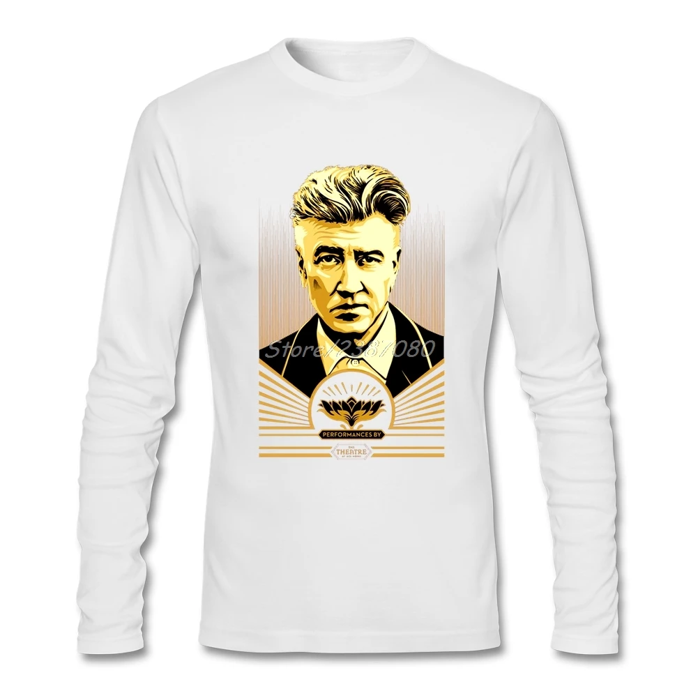 Футболка David Lynch футболка с длинным рукавом для мужчин хипстерская забавная