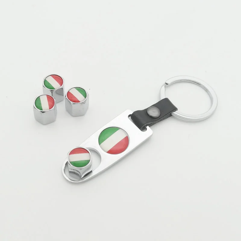 Car Wheel Tire Valve Caps with Italy tricolor &amp Tyre Set for Alfa Romeo 147 159 156 mito giulietta 166(4-Piece/Pack) | Автомобили и