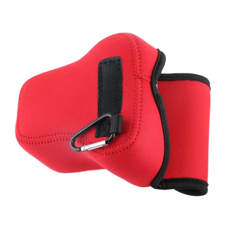 Черный/серый/синий/розовый/красный Мягкий неопреновый чехол для камеры Сумка Canon