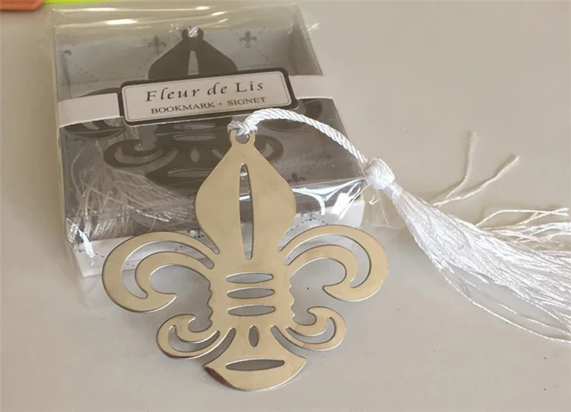 80 шт./лот модная стильная металлическая закладка &quotлилия&quot уникальные