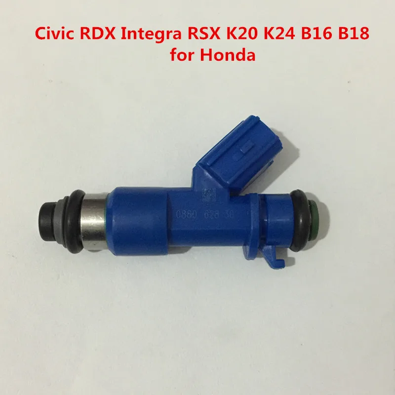

One pcs high performance 410cc RDX Fuel Injector 16450RWCA01 16450-RWC-A01 for Acura Honda Civic RDX Integra RSX K20 K24 B16 B18