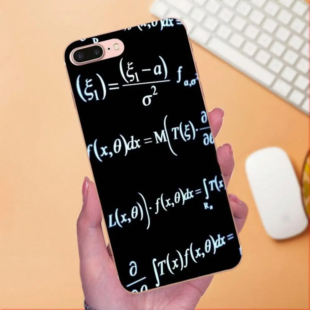 Мягкий силиконовый чехол из ТПУ для телефона Mathematics E = mc2 элегантный Huawei P8 P9 P10 P20 P30