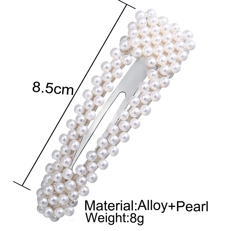 Новые модные жемчужные заколки для волос для женщин, элегантный корейский дизайн, заколка для волос, заколки для волос, ВВ заколки для волос, аксессуары для волос для девочек