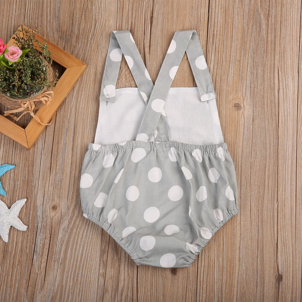 

Cute Newborn Infant Baby Girls Dot Romper Jumpsuit Outfit Clothes 0-18M