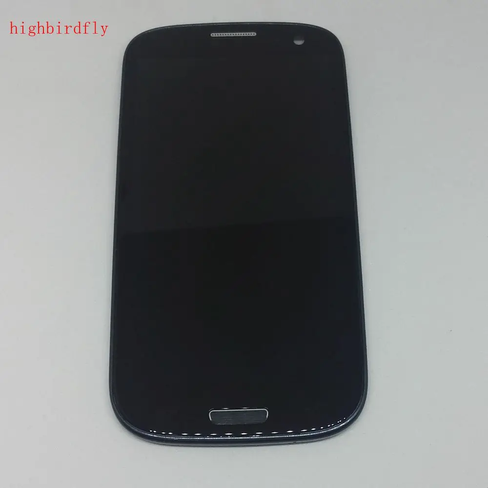 Для Samsung Galaxy S3 Neo I9300i I9301 i9301i Amoled дисплей с сенсорным стеклом дигитайзер Рамка в