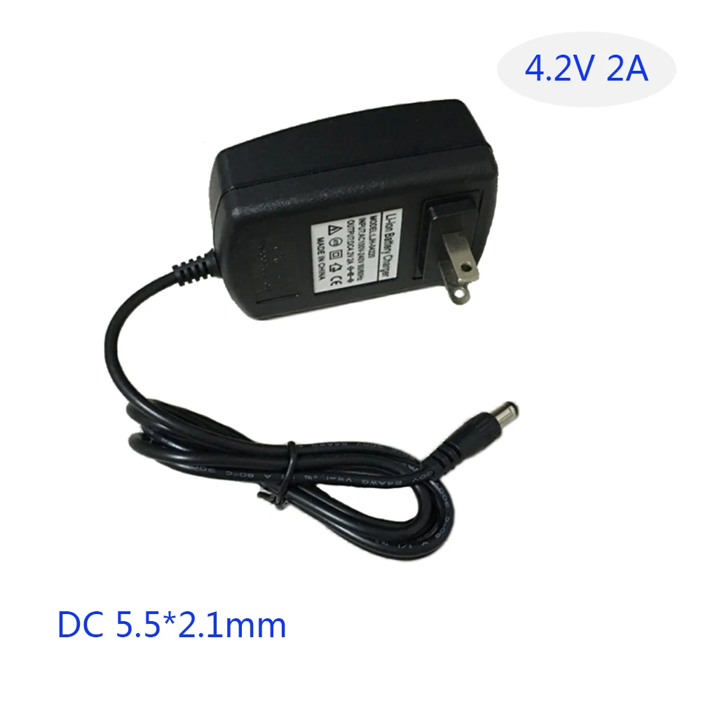 Интеллектуальное интеллектуальное зарядное устройство DC 4 2 V 2A Li Ion LiPo
