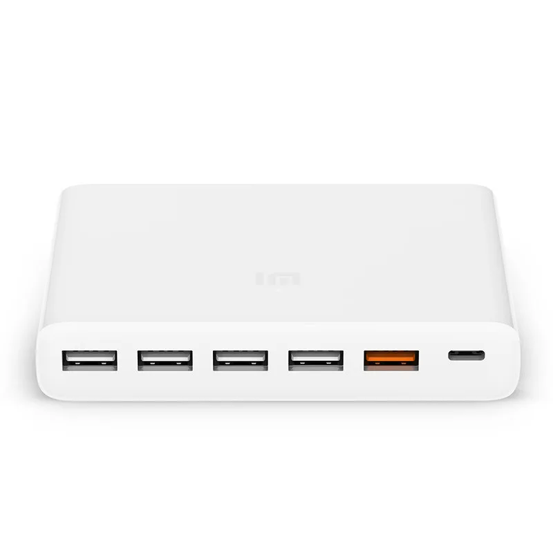 Оригинальный Xiaomi USB-C 60 Вт выходной разъем зарядного устройства Type-C 6 USB порты QC 3 0