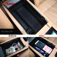 tonlinker cover case strickers for lexus nxrxes 2012 17 car styling 1 pcs abs armrest box storage stowing tidying covers case