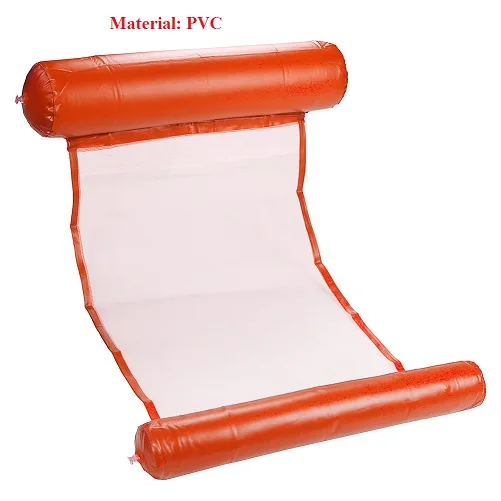 Type A Orange Открытый складной водный гамак для бассейна, надувной матрас, пляжный шезлонг, плавающая кровать, кресло, гамак - Цвет: Type A Orange