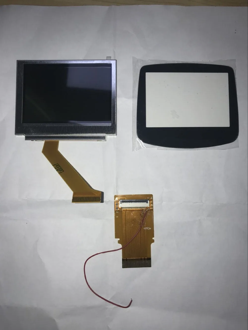 Сменный 32Pin 40 Pin для Gameboy Advance MOD комплект подсветки ЖК дисплея Кабель адаптер GBA