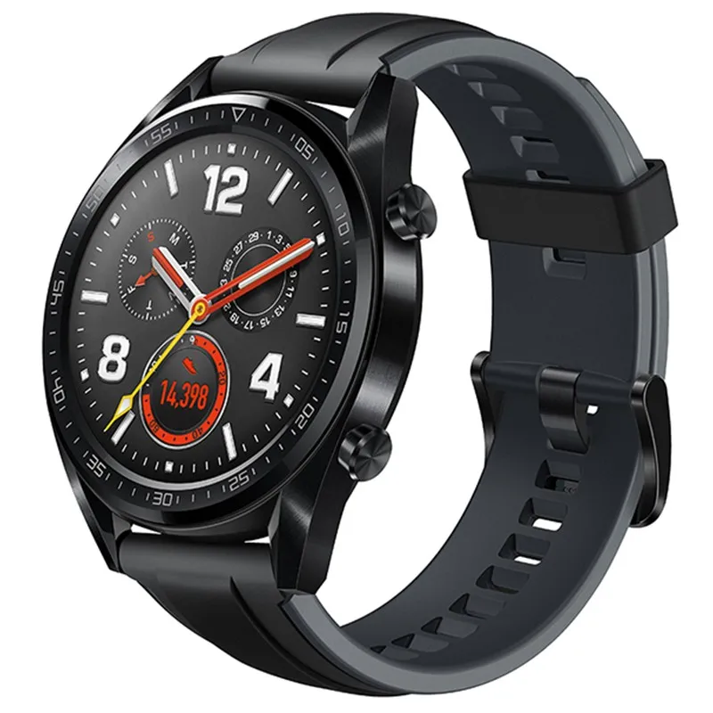 sports edition Huawei Смарт часы GT элегантная версия новые спортивные часы белого цвета Bluetooth gps мониторинг в режиме реального времени - Цвет: sports edition